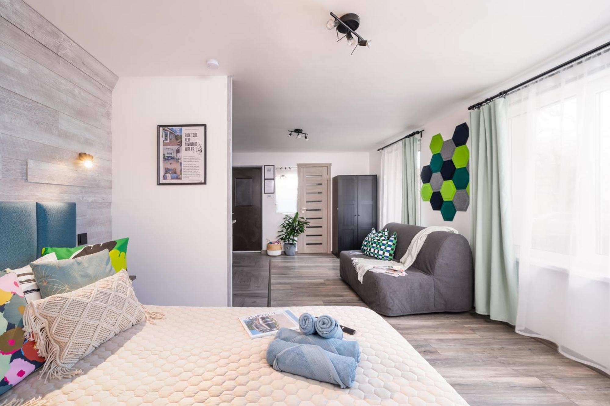 Green Garden & Private Parking Apartments With Playground Рига Екстериор снимка