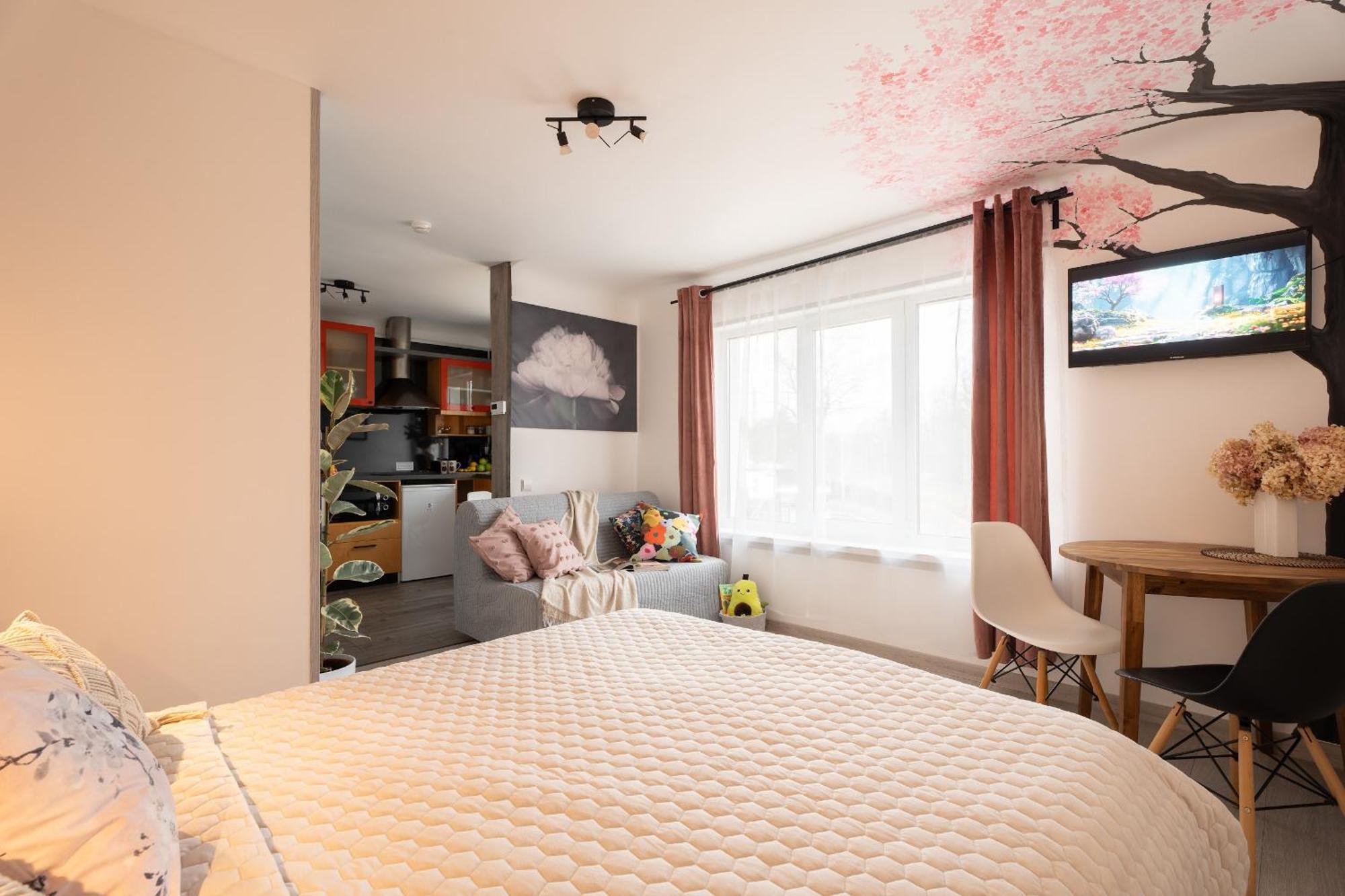 Green Garden & Private Parking Apartments With Playground Рига Екстериор снимка